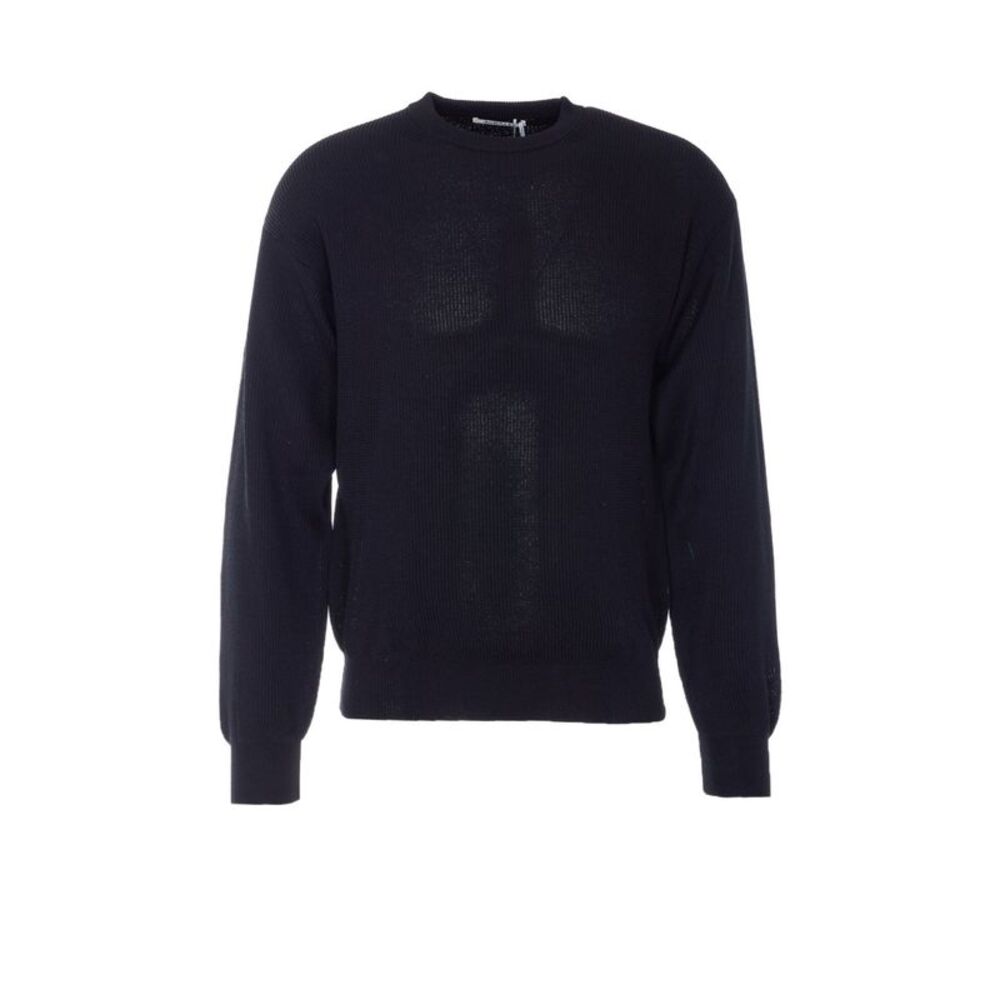 Auralee Men Flat Yarn Sweater